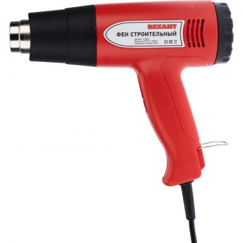 Фен строительный REXANT STANDARD 230 В 1600 Вт Фен строительный REXANT STANDARD 230 В 1600 Вт