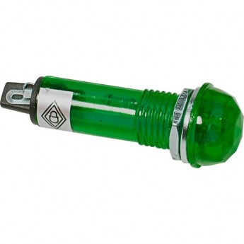 Индикатор REXANT ГРАНЕНЫЙ Ø10.2 220V зеленый (RWE-205)