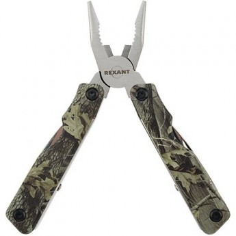 Мультитул REXANT 156 мм 11 функций камуфляжный