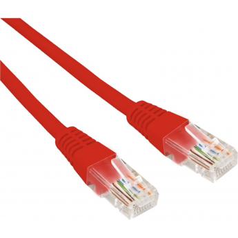 Патч-корд REXANT U/UTP 6, RJ45-RJ45, неэкранированный, 26AWG, LSZH, красный, 1.5 м