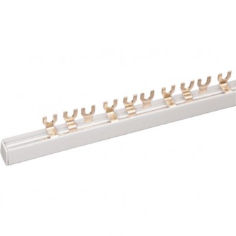 Шина соединительная REXANT вилка 3Р 63 А 1 м, 10 шт. Шина соединительная REXANT вилка 3Р 63 А 1 м, 10 шт.