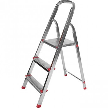 Стремянка металлическая REXANT 3 ступеньки, усиленный профиль