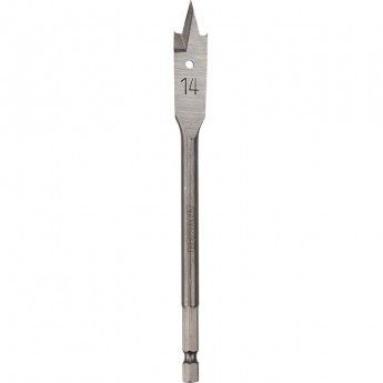 Сверло перовое по дереву REXANT 14х152 мм (шестигранный хвостовик) Сверло перовое по дереву REXANT 14х152 мм (шестигранный хвостовик)