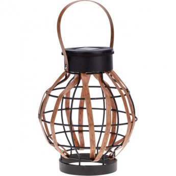 Светильник садовый REXANT БАЛИ БАМБУК, 18 см, 3000К, встроенный аккумулятор, солнечная панель Светильник садовый REXANT БАЛИ БАМБУК, 18 см, 3000К, встроенный аккумулятор, солнечная панель