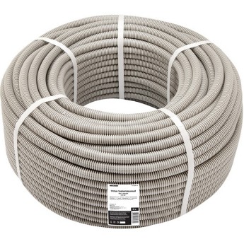 Труба гофрированная REXANT 20 мм с зондом, 50 м