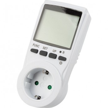 Ваттметр REXANT RX-11 вертикальный, с подсветкой Ваттметр REXANT RX-11 вертикальный, с подсветкой