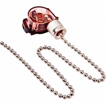 Выключатель REXANT для настенного светильника серебряный